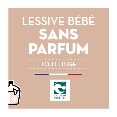 Lessive Sans parfum "Bébé" - Nature &amp; Progrès SAVONS ARTHUR - BIB10L