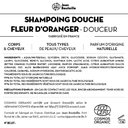 [CE0545] Contre étiquette - Shampoing douche fleur d'oranger - Tonifiant et hydratant - BIB10L