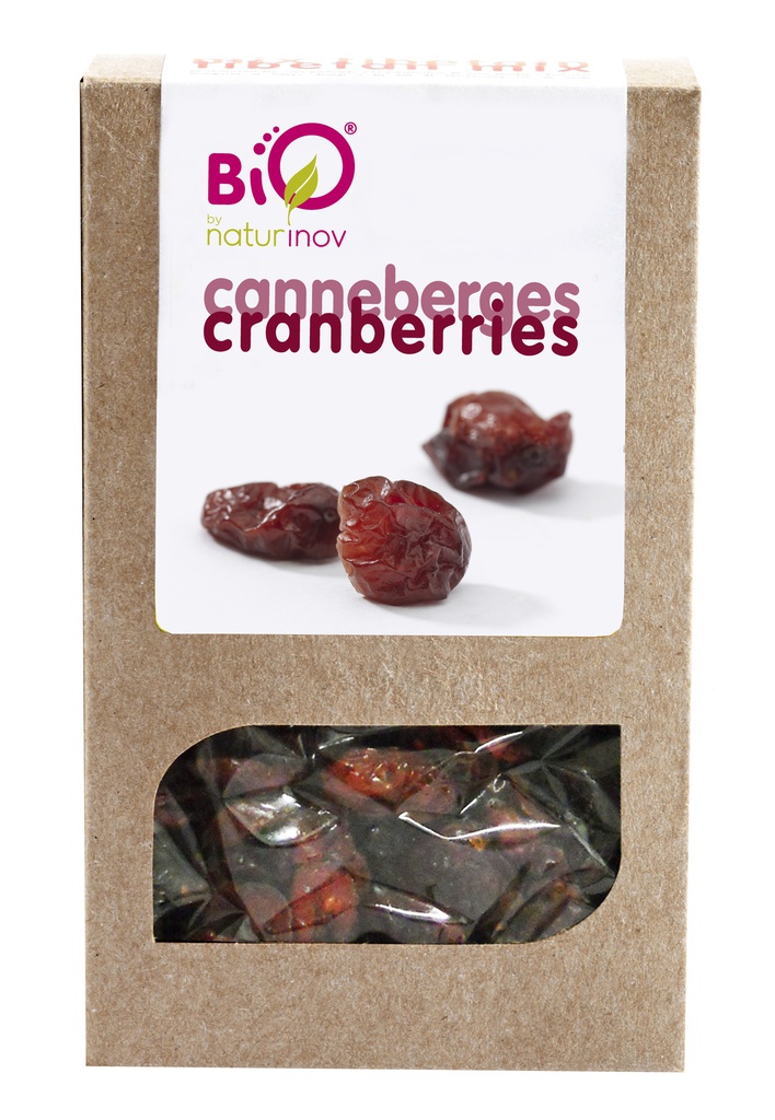 Canneberges au sucre de canne - Bio - (6 x 200gr)