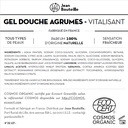 [CE0562] Contre étiquette - Gel Douche Agrumes